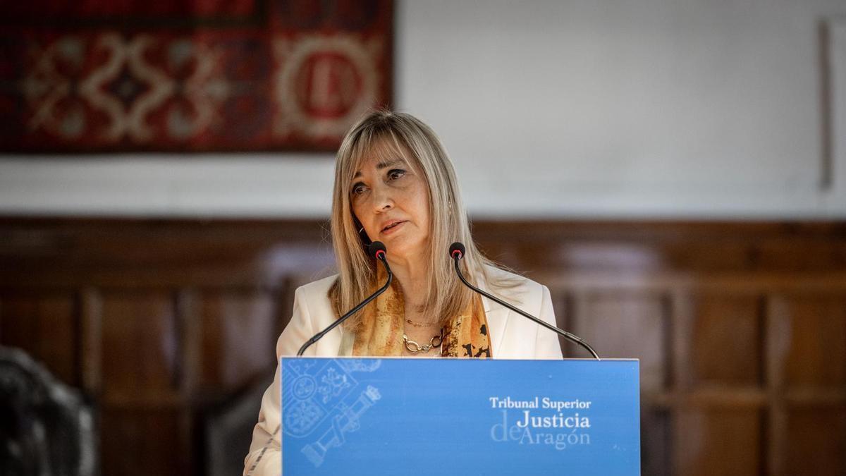 La presidenta del Consejo General del Poder Judicial, Isabel Perelló,