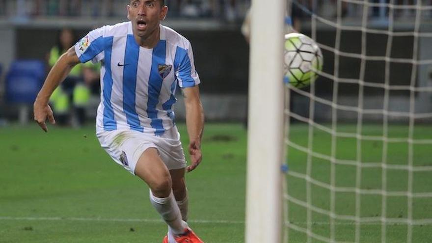 Charles es el máximo goleador del Málaga por el momento con tres tantos.