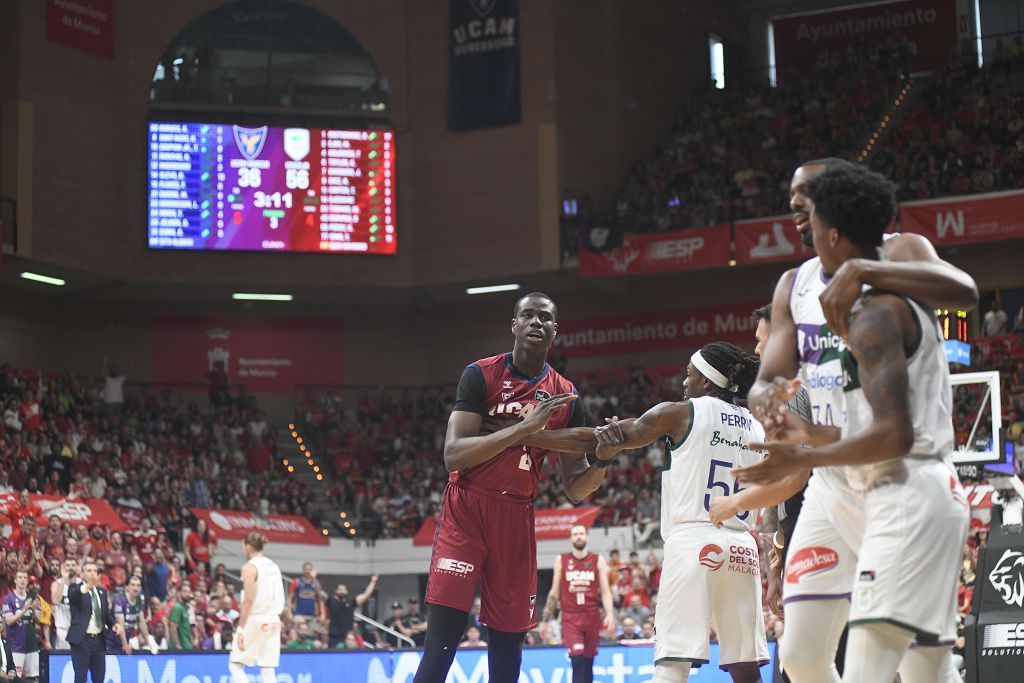 Todas las imágenes del UCAM Murcia contra el Unicaja Málaga