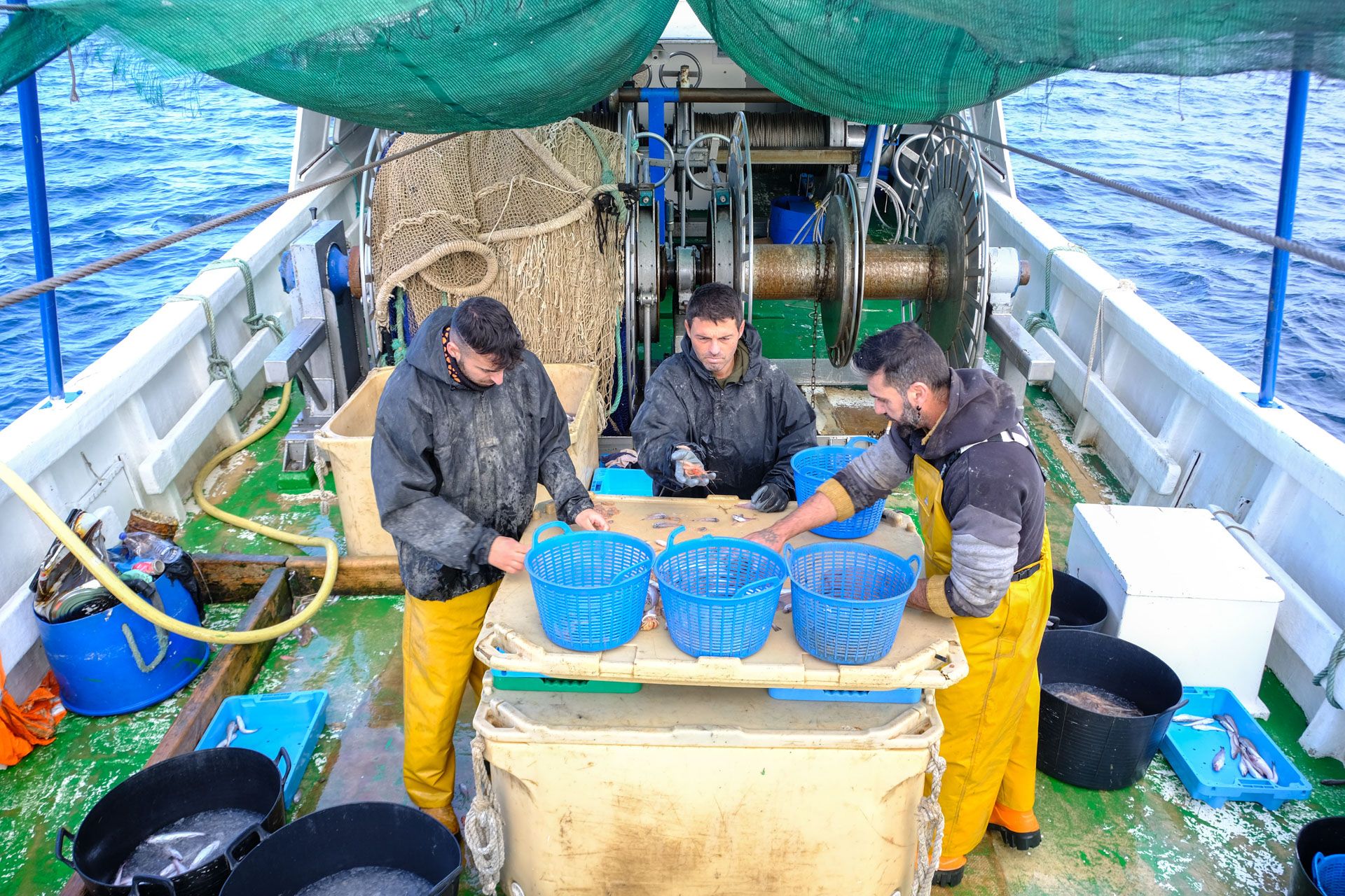 La pesca de arrastre, un oficio en peligro de extinción