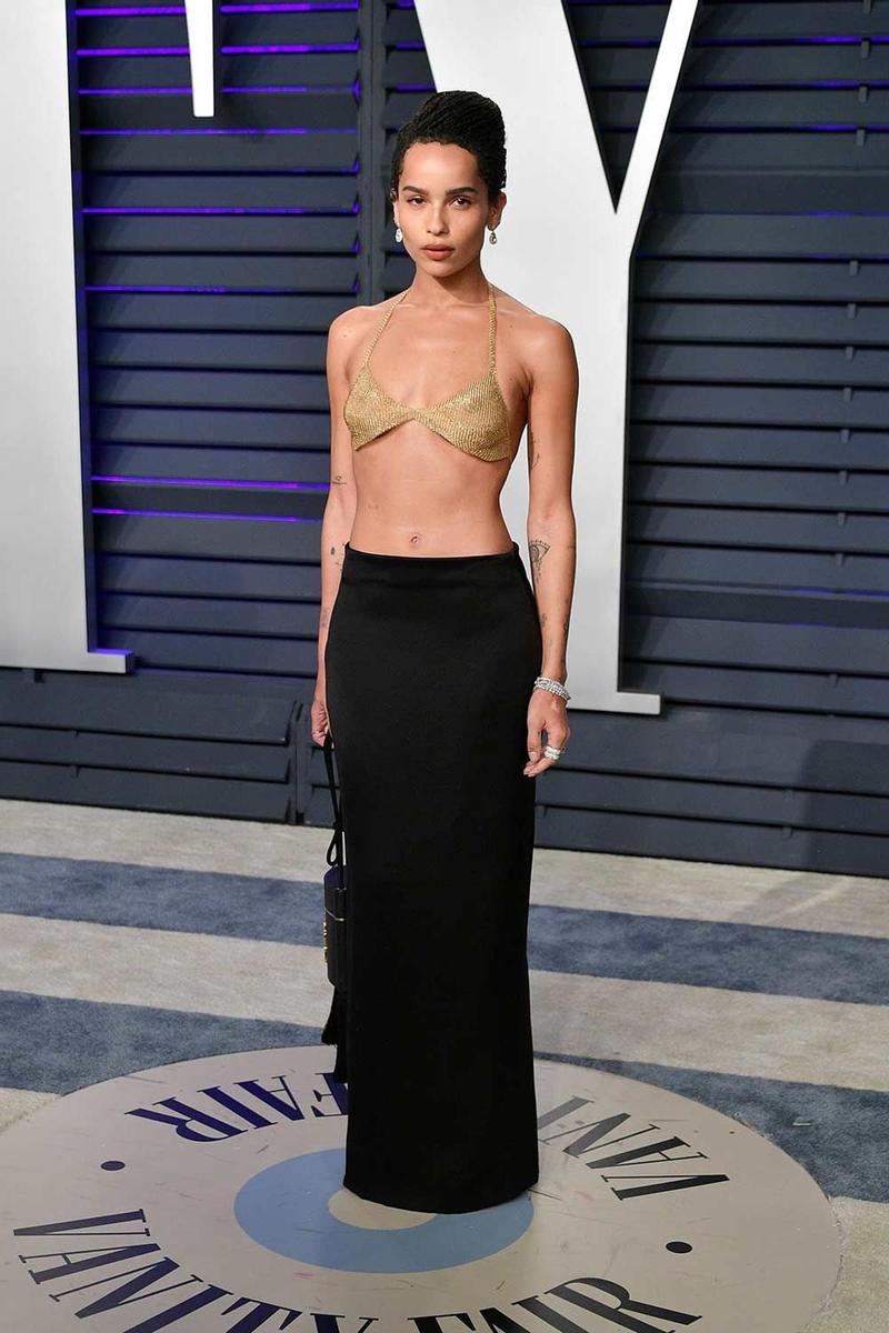 Zoe Kravitz, en la fiesta Vanity Fair post Oscars 2019