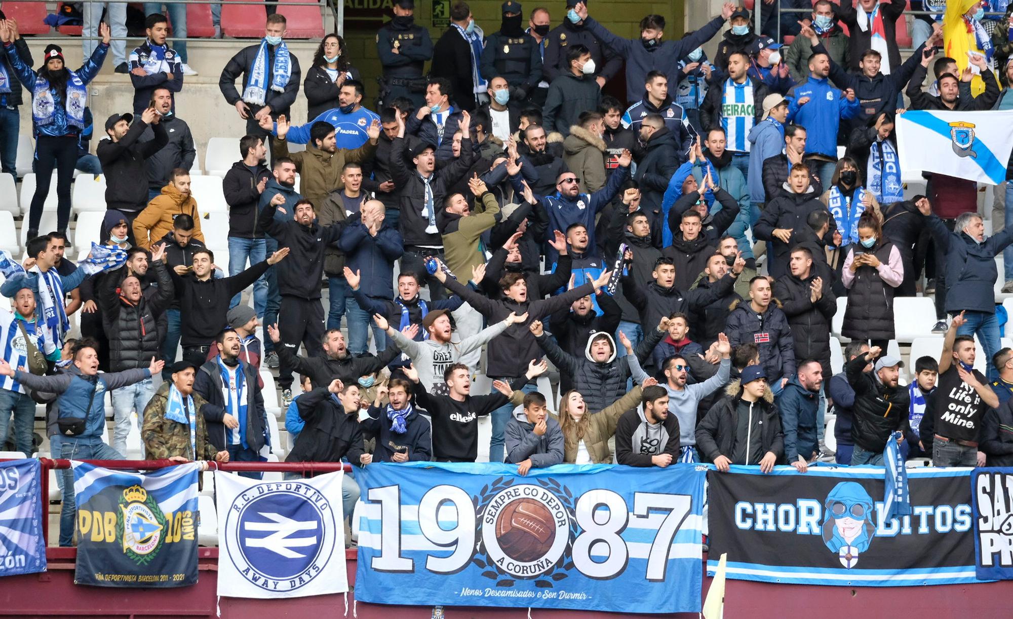 El Dépor le gana 0-1 a la UD Logroñés