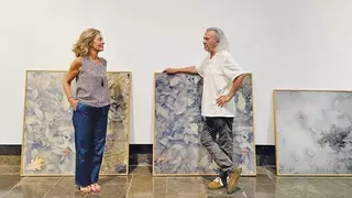 La poesía de Beltrán fusiónase col arte plástico n'Alicante