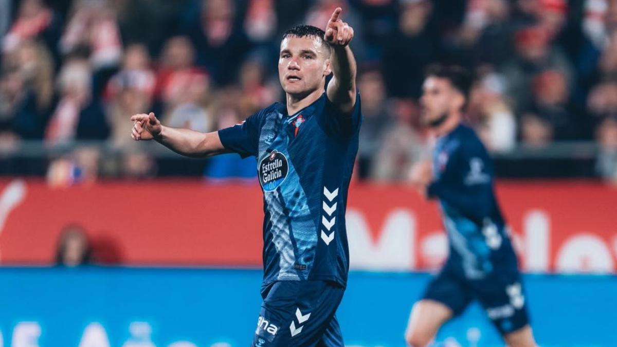 Ferran Jutglà recupera la sonrisa en el Celta