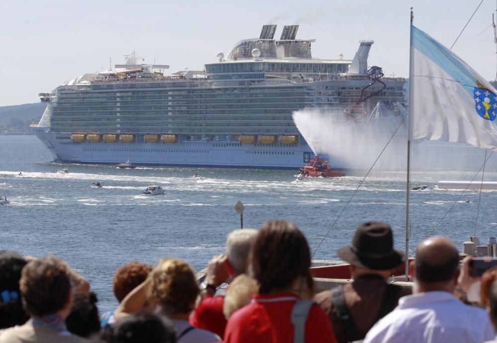 Vigo, lleno de cruceristas