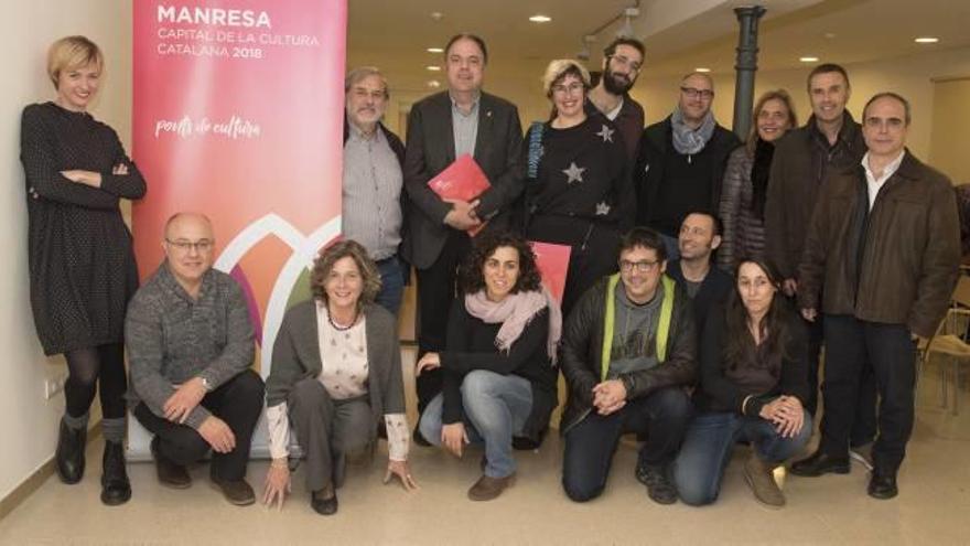 Membres del consell assessor de la capitalitat cultural catalana que ostentarà Manresa durant el proper any