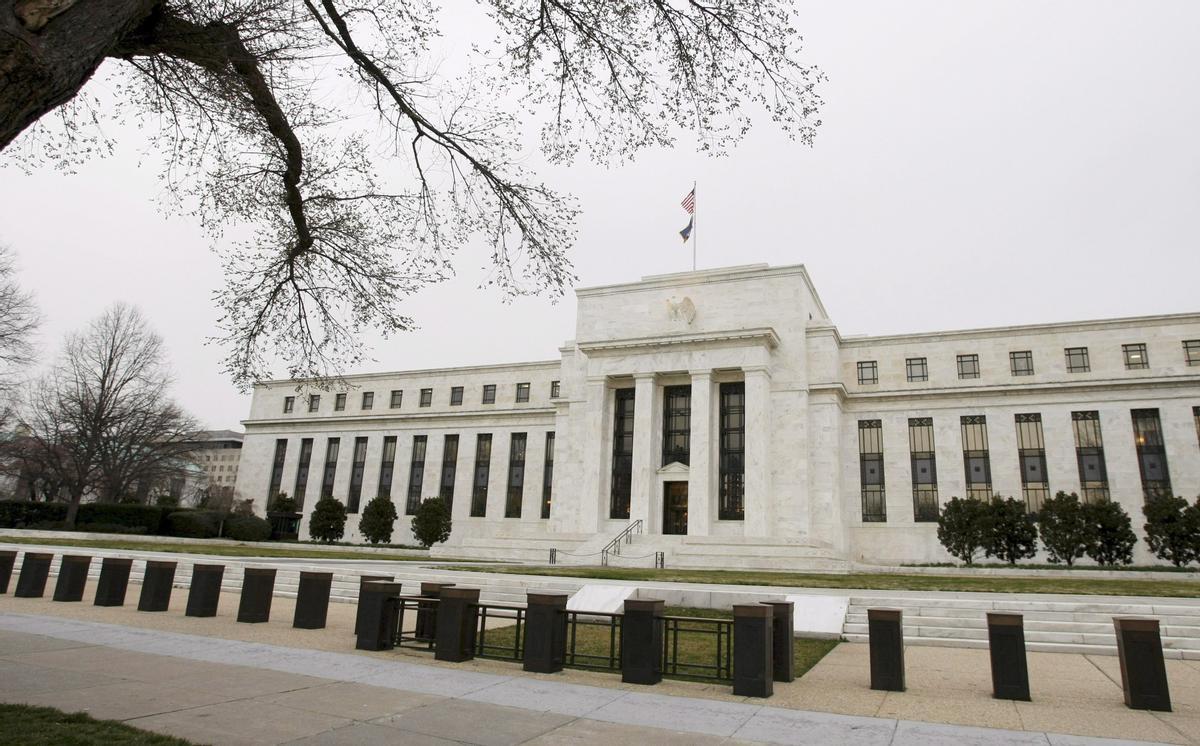 Imagen de archivo del edificio de la Reserva Federal en Washington (Estados Unidos).