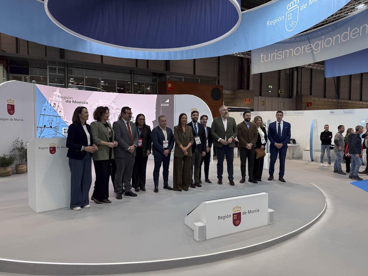 Así se ha vivido el primer día de Fitur en el stan de la Región de Murcia