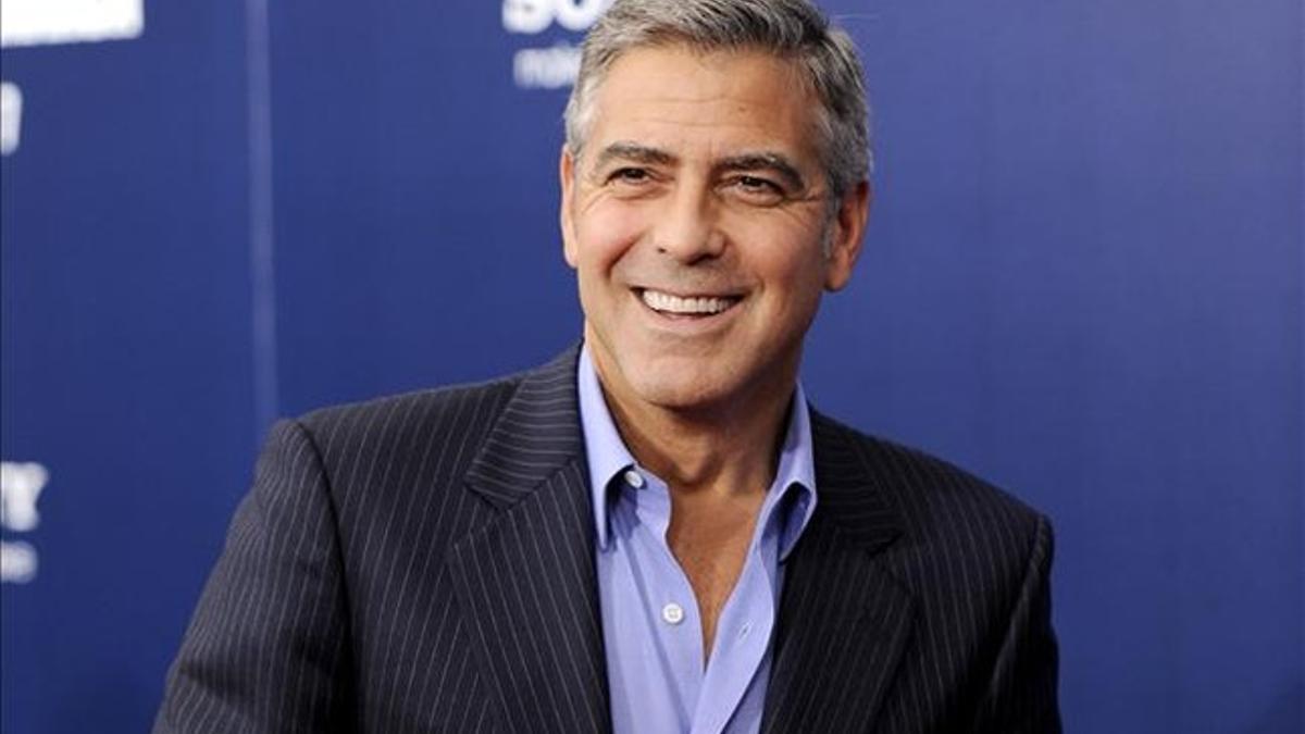 El actor George Clooney.