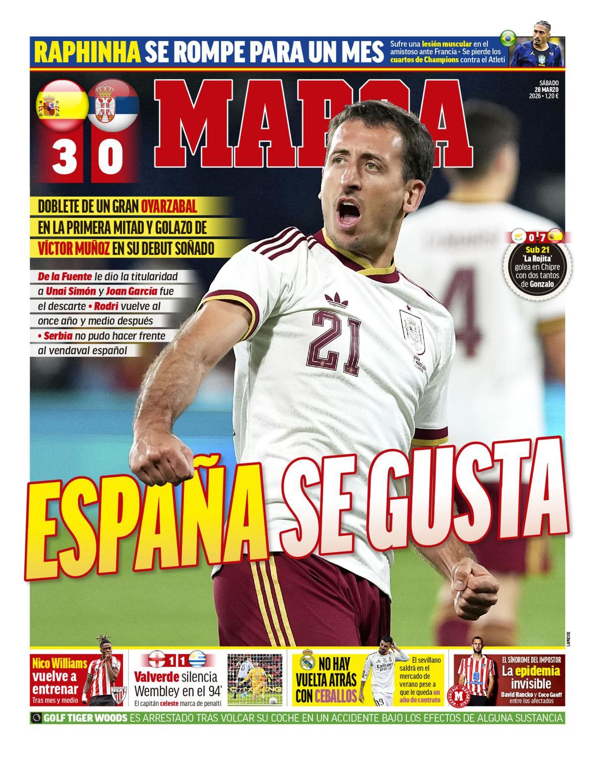 Estas son las portadas de la prensa deportiva de hoy