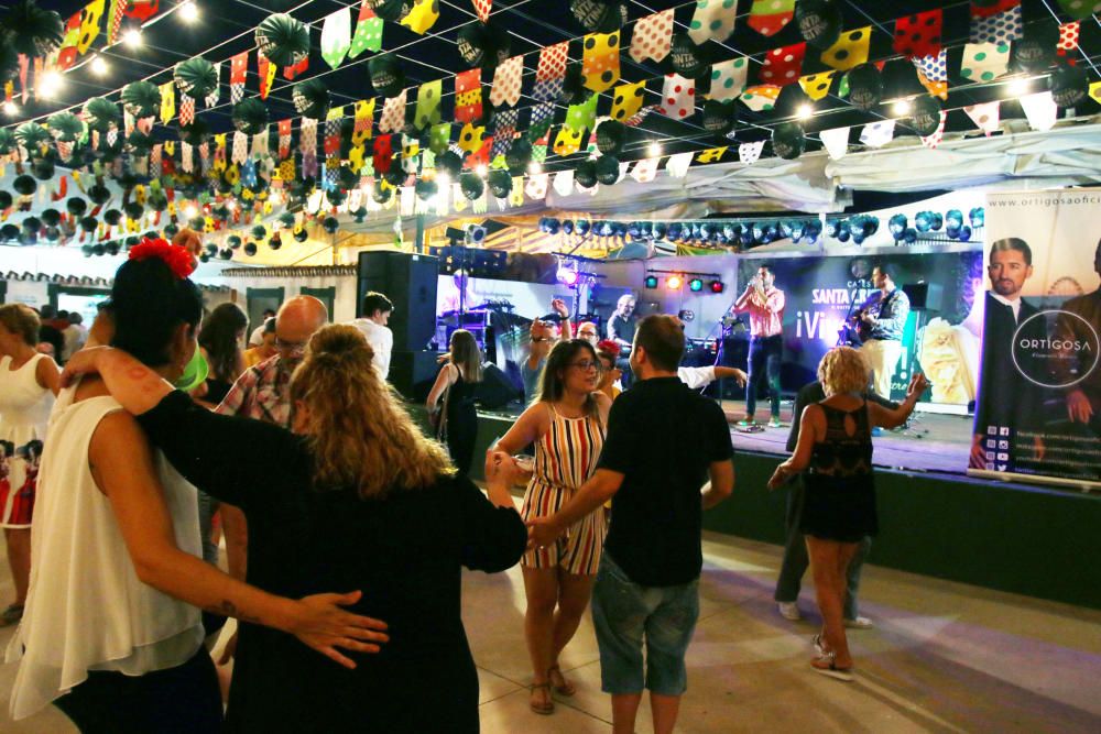 Noche del jueves en el Real de la Feria