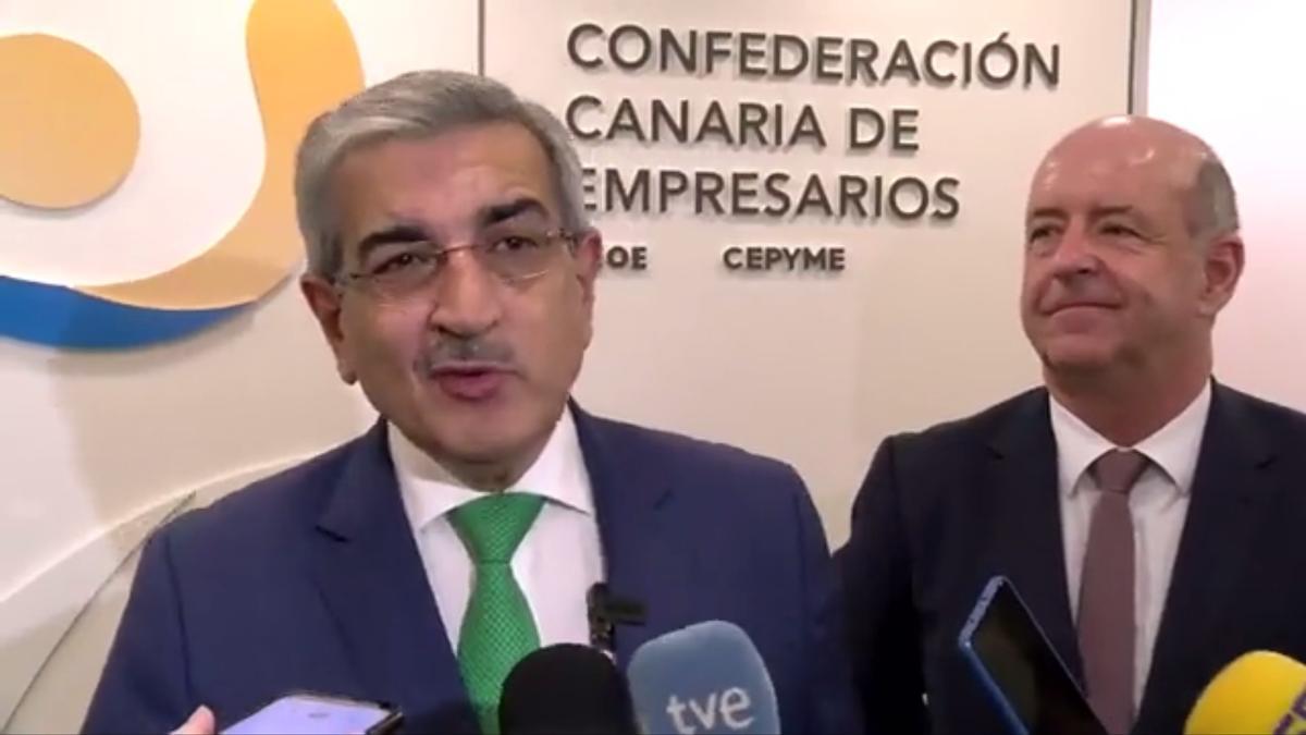 Román Rodríguez habla de la situación de Nueva Canarias con respecto al Registro de Partidos