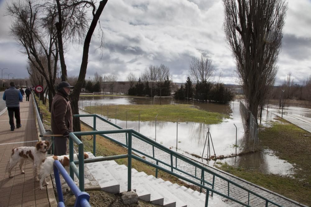 Alerta en Castilla y León por la crecida de ríos