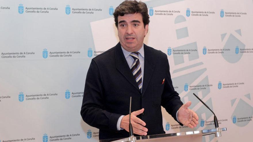 El teniente de alcalde de Medio Ambiente, Territorio e Infraestructuras, Martín Fernández Prado.