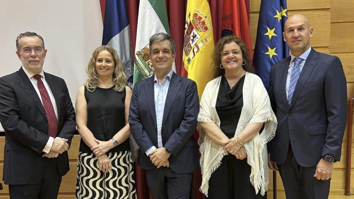 Presentación de la Cátedra de Gestión de Riesgos, Sostenibilidad y Digitalización de la Empresa, creada por Unicaja y la UMA. | L.O.