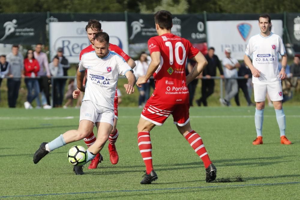 El UD Ourense continua su marcha imparable y logra su tercer ascenso en cuatro años. El Atios tendrá que disputar la promoción.