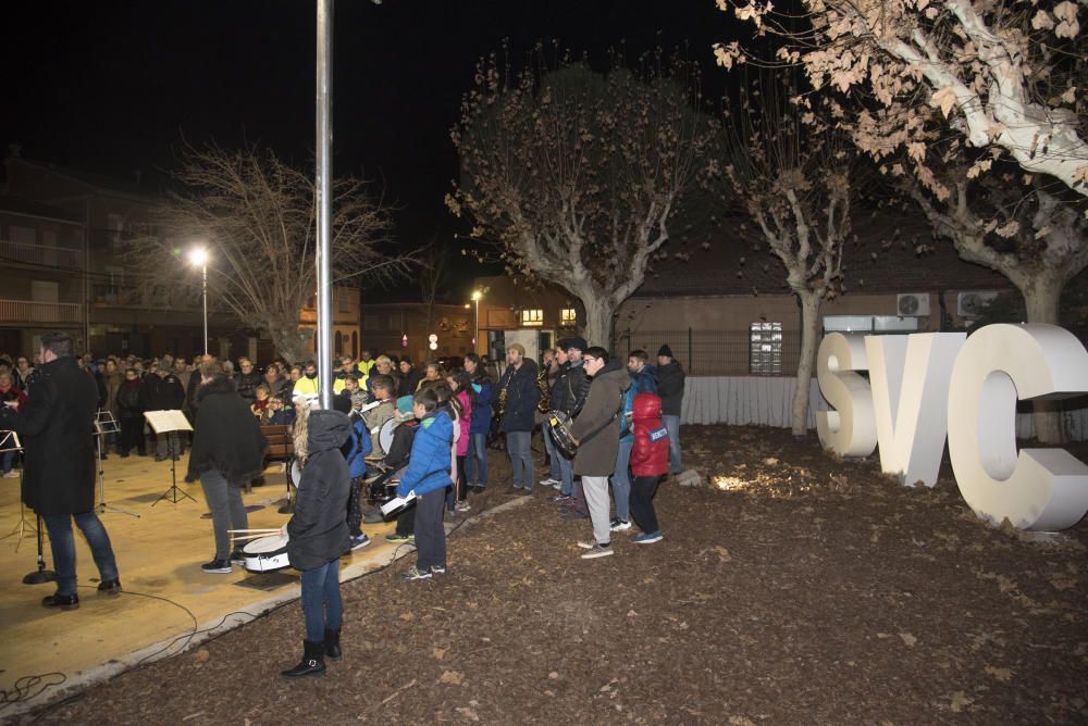 Acte d''estrena del parc de les Escoles Velles de Sant Vicenç