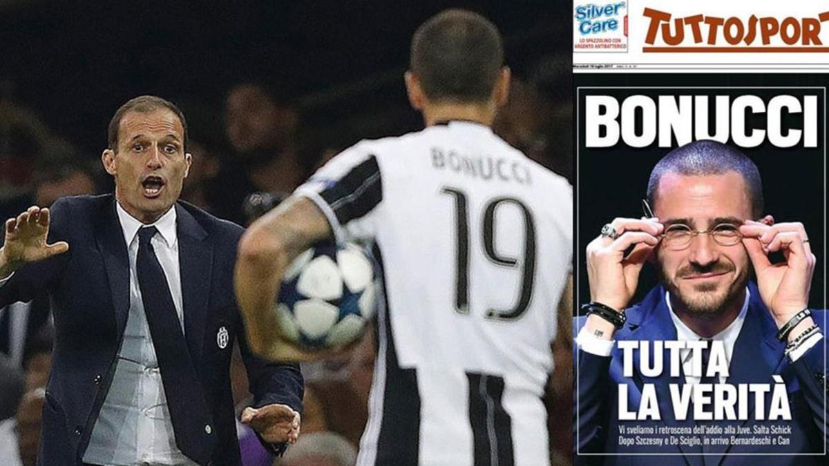 El diario 'Tuttosport' revela las claves del divorcio Bonucci-Juventus