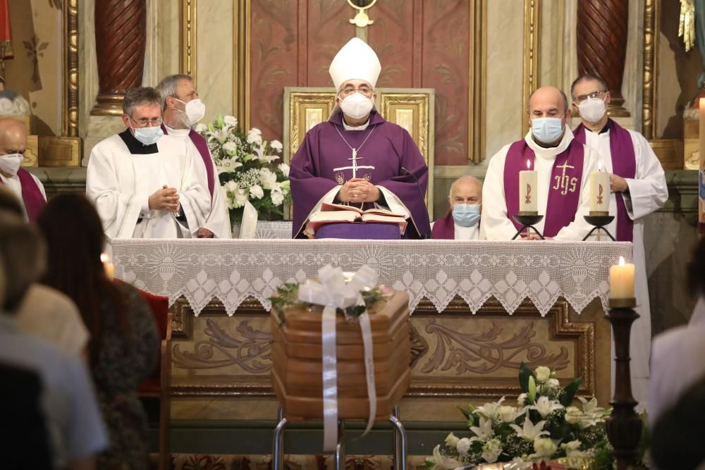 Funeral de José Manuel Feito, párroco de Miranda