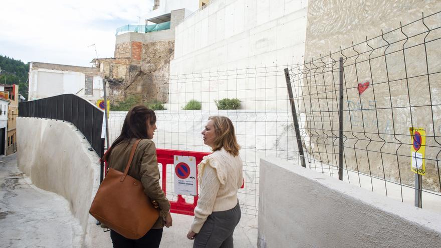 Buñol destinará a uso vecinal la zona reconstruida de la calle Moratín