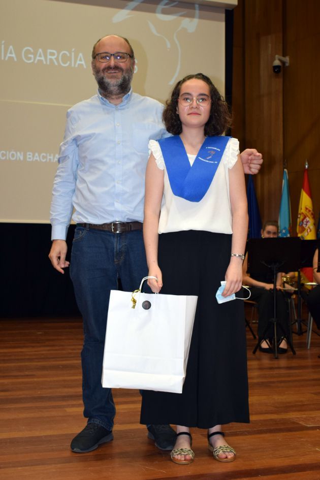 Un momento de la fiesta de graduación del IES de Valga.