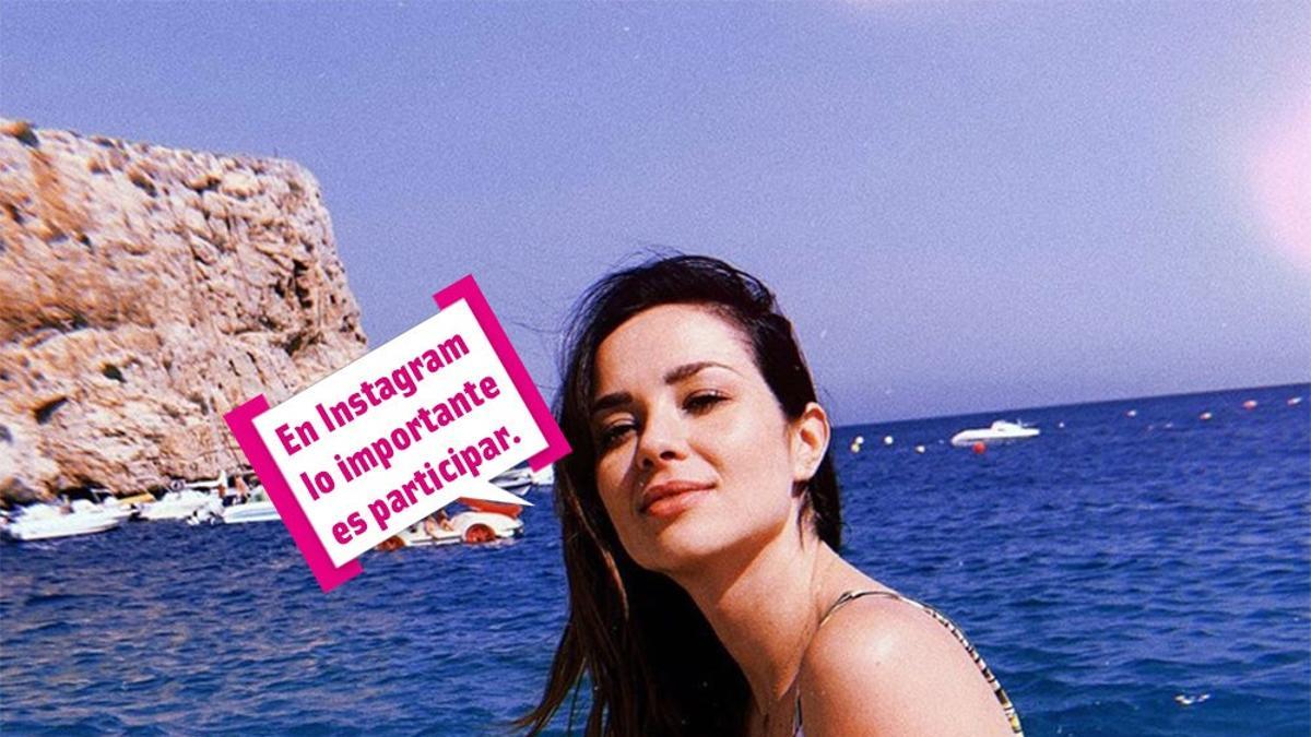 Dafne Fernández posa en la playa, bocadillo: &quot;En Instagram lo importante es participar&quot;