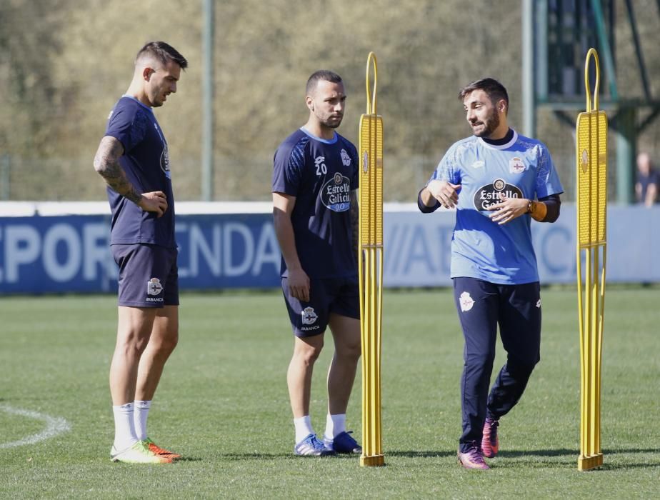 Entrenamiento del Deportivo 10 de marzo