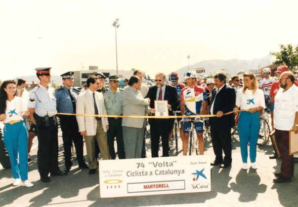 Última vez que hubo una salida de la Vuelta Ciclista en Martorell (1994)