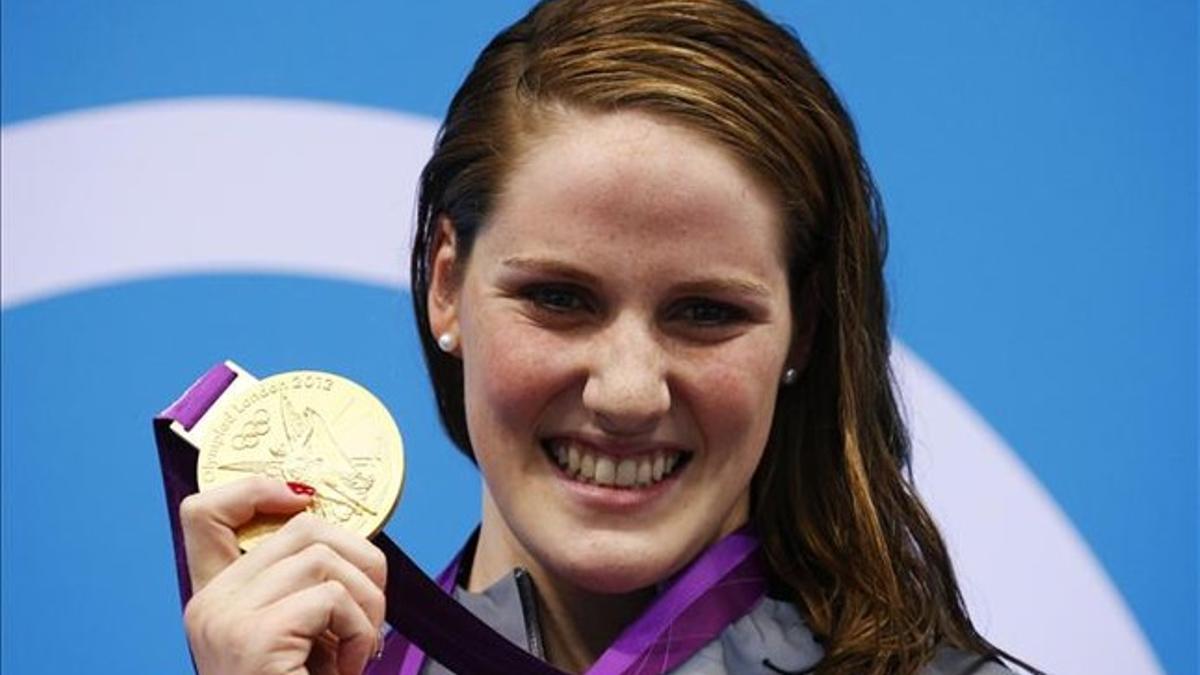 Missy Franklin, gran triunfadora del Mundial de Barcelona en 2013