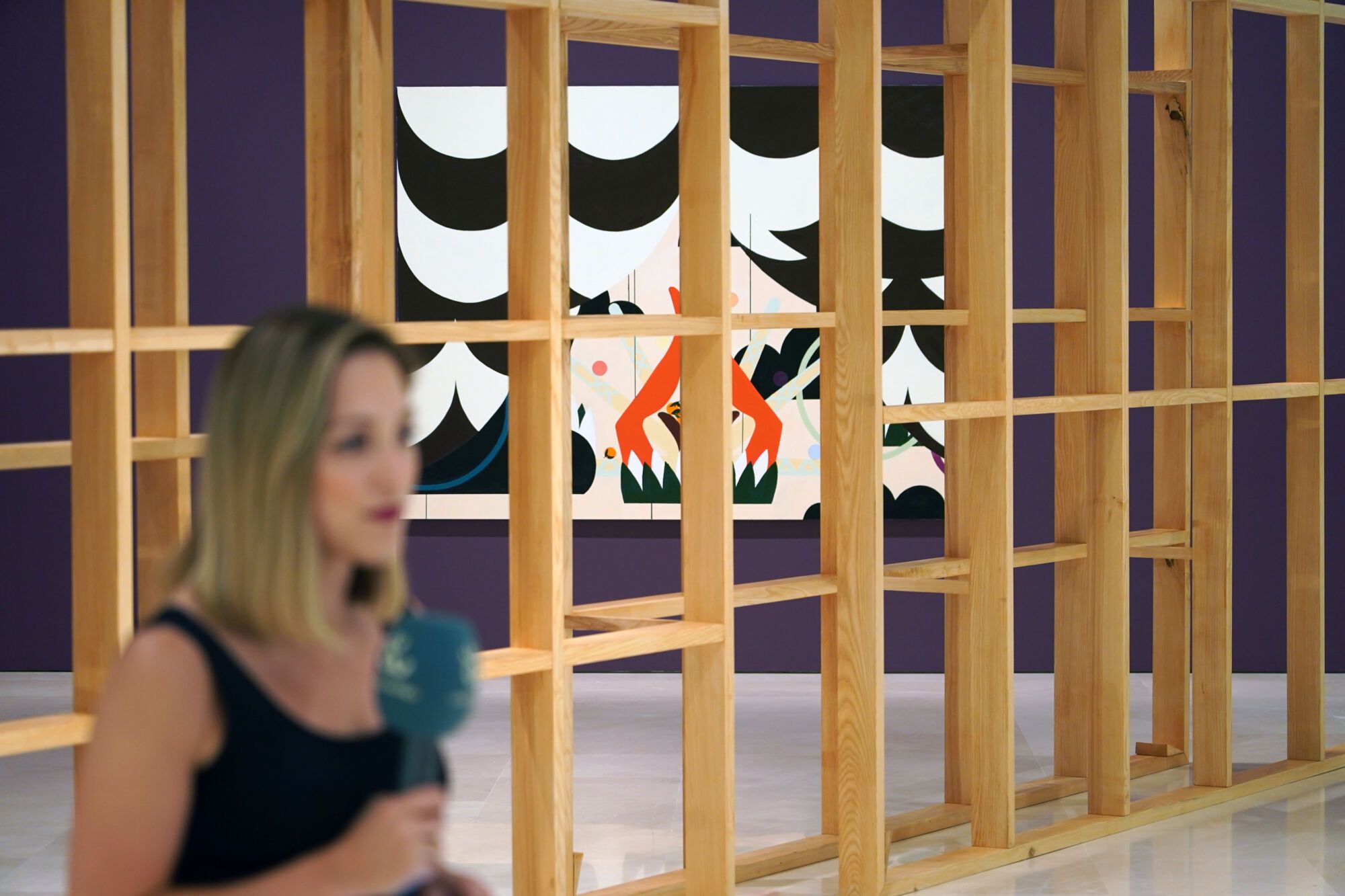 La exposición 'Farah Atassi. Genius Loci' del Museo de Málaga