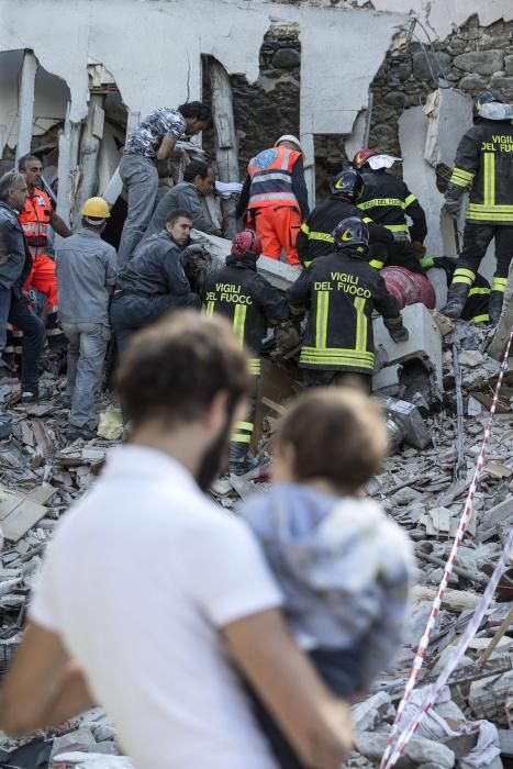 Terremoto en el centro de Italia