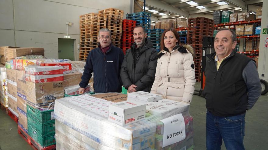 El Banco de Alimentos tiene 14.000 usuarios de la región, 600 de ellos en el concejo de Siero