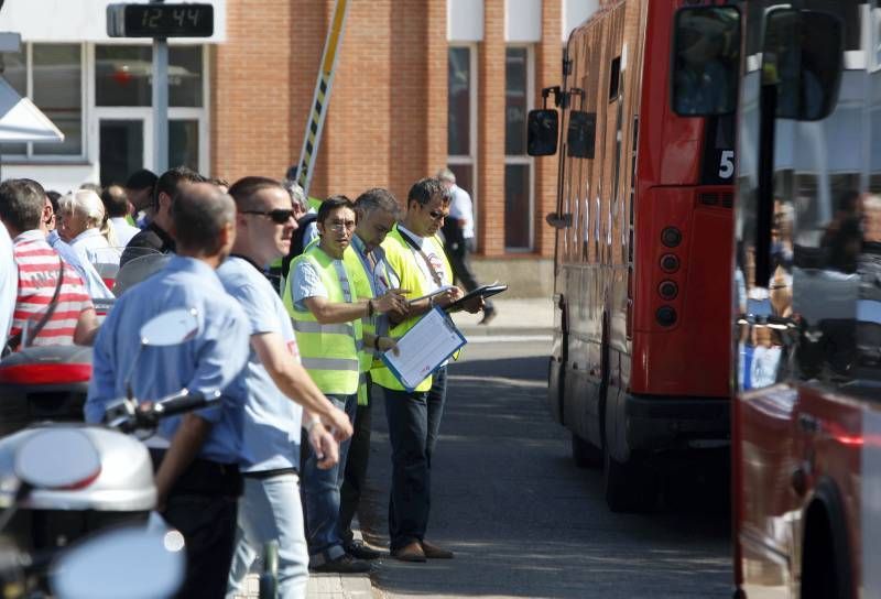 Fotogalería: Comienza la huelga del bus