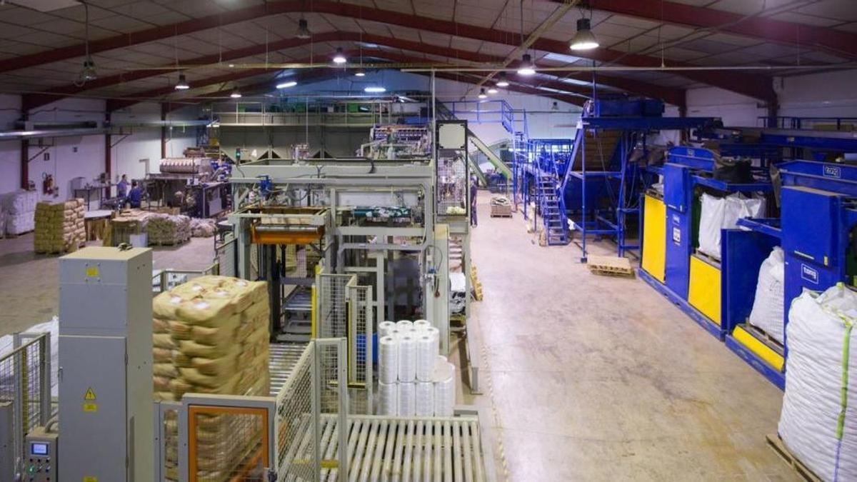 Imagen del interior de las instalaciones de s'Esplet, en sa Pobla.