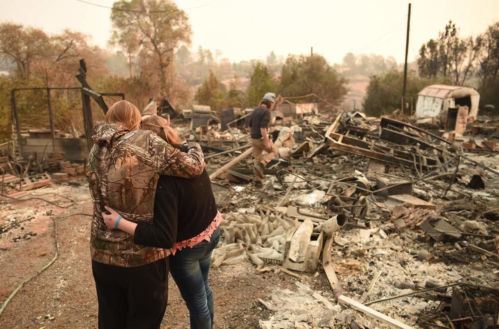 El devastador incendio de California, en imágenes