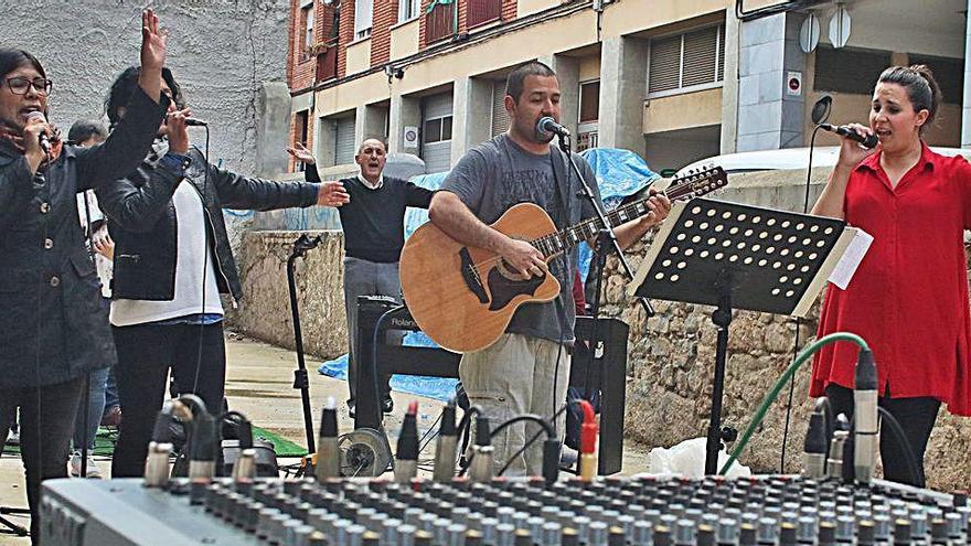 Trobada de Músics al Carrer organitzada pel barri Vic-Remei, de l&#039;any 2018