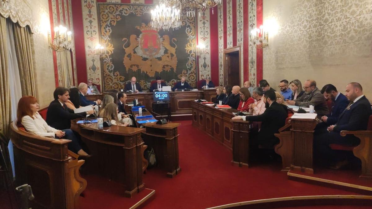 Aprobada la nueva ordenanza de limpieza en un pleno de Alicante con bronca y expulsiones