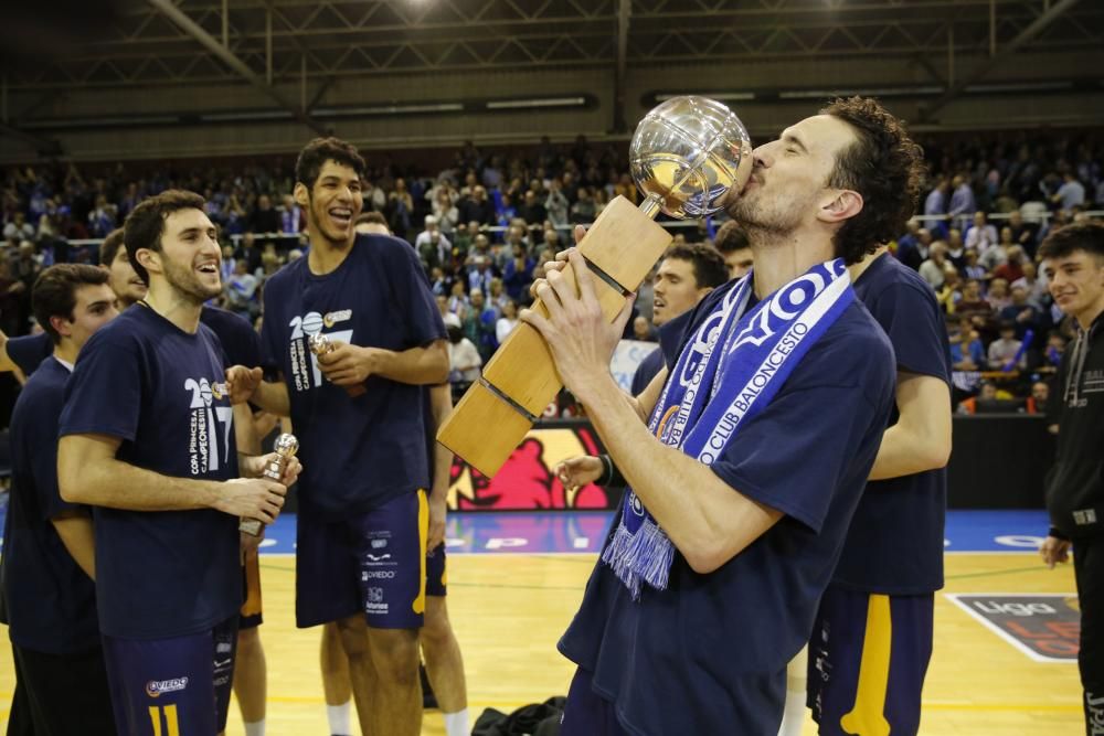 El Oviedo Baloncesto, campeón de la Copa Princesa