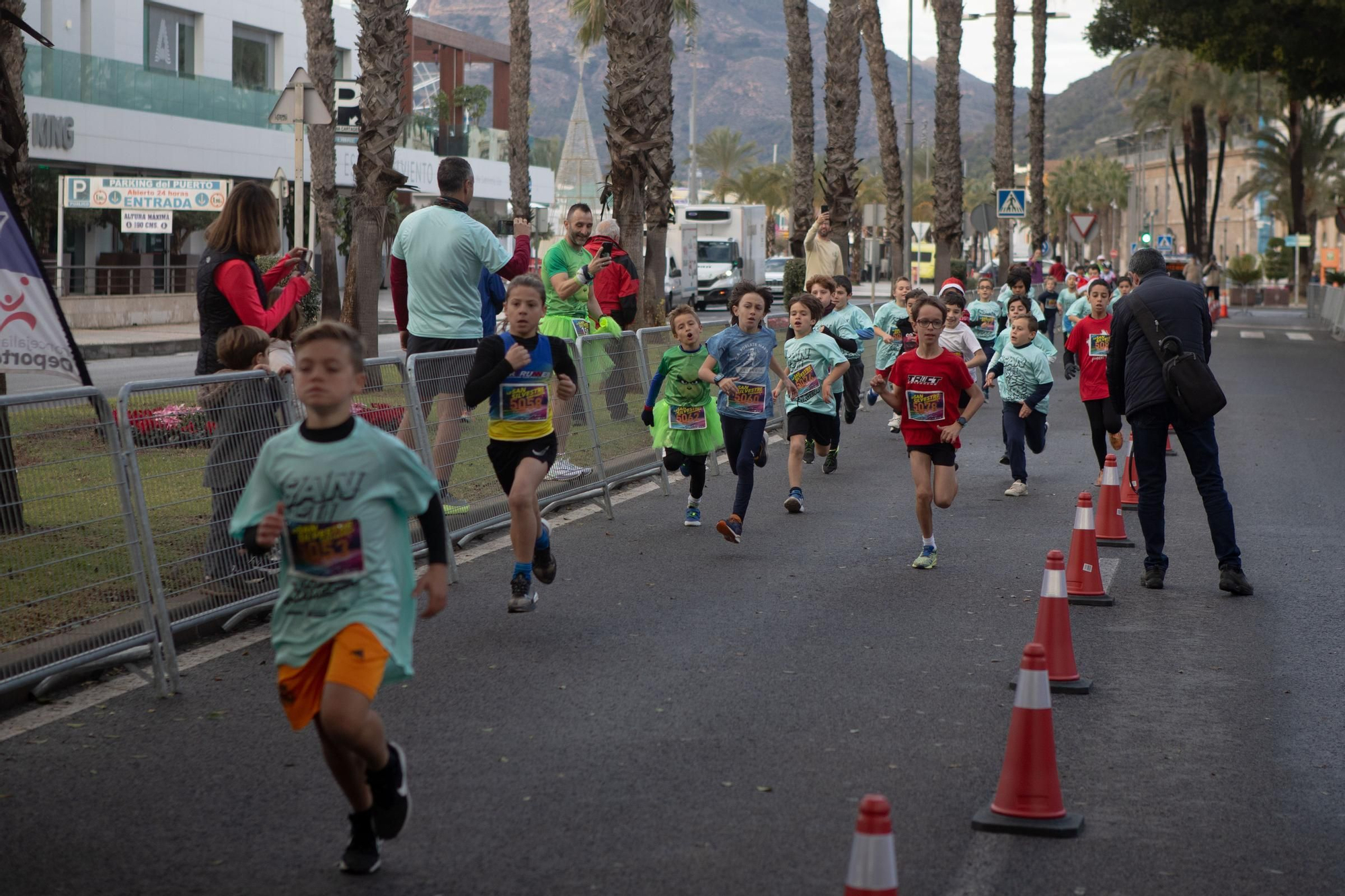 Las imágenes de la San Silvestre infantil 2024 en Cartagena