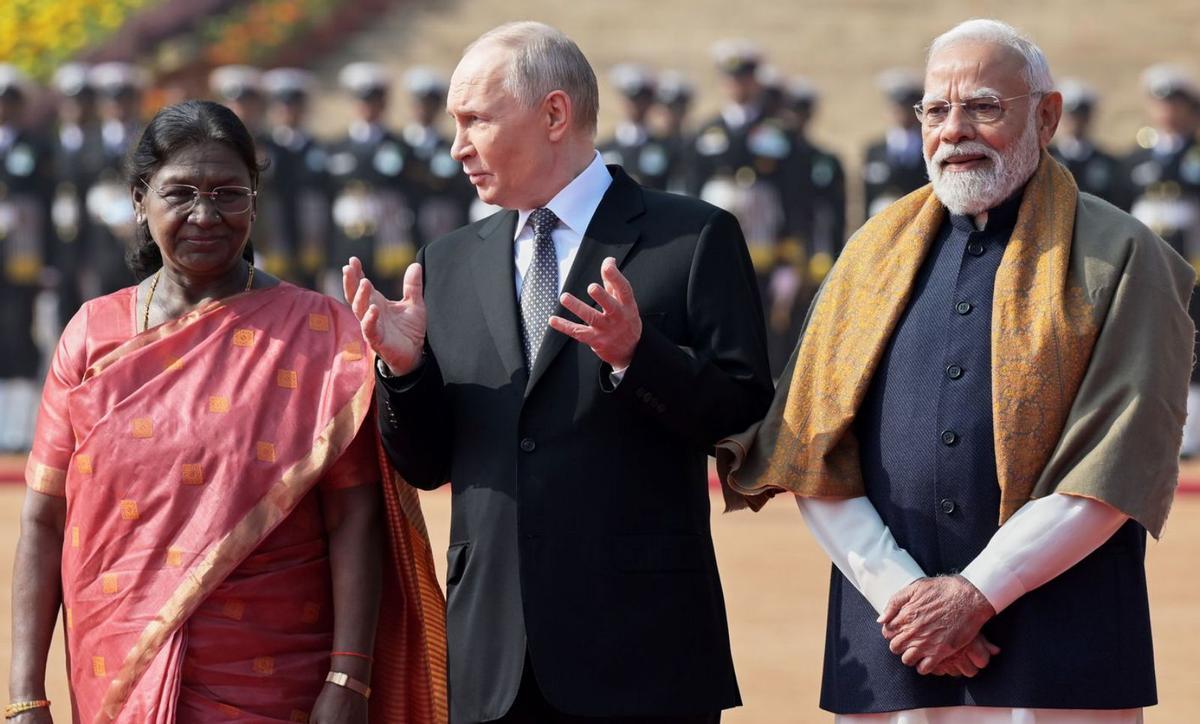 L’Índia i Rússia planegen una zona de lliure comerç malgrat Trump