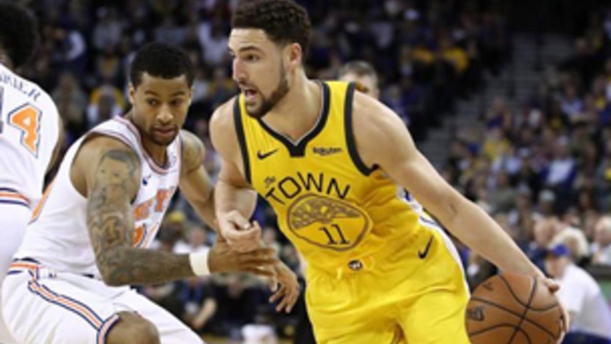 Thompson le hizo un traje a los Knicks