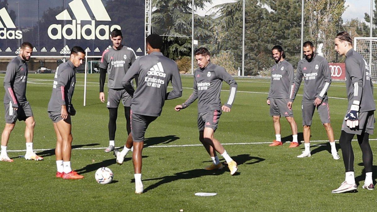 Fede Valverde se entrenó tras regresar de su selección