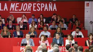 Una iamgende la reunión del Comité Federal del PSOE.