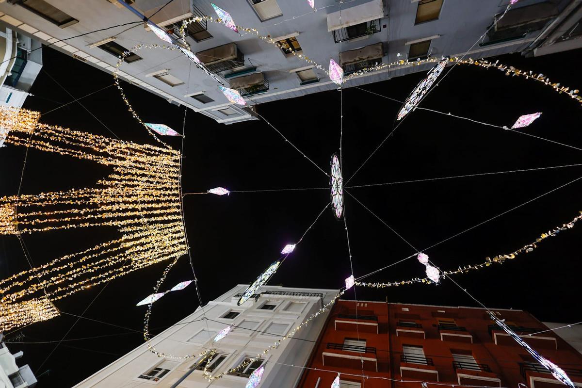 Inauguración de las luces de Sueca-Literato Azorín