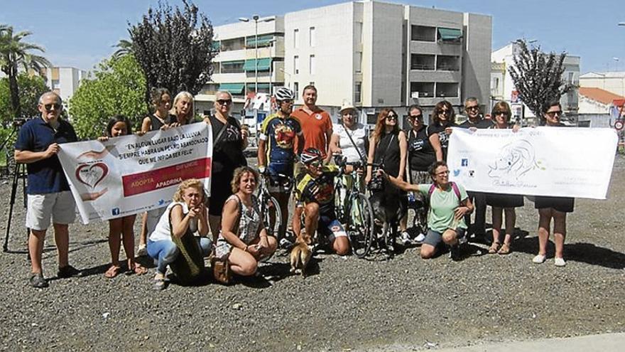 Un tour ciclista contra el maltrato animal