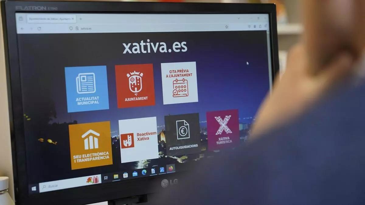 Portal digital del Ayuntamiento de Xàtiva.