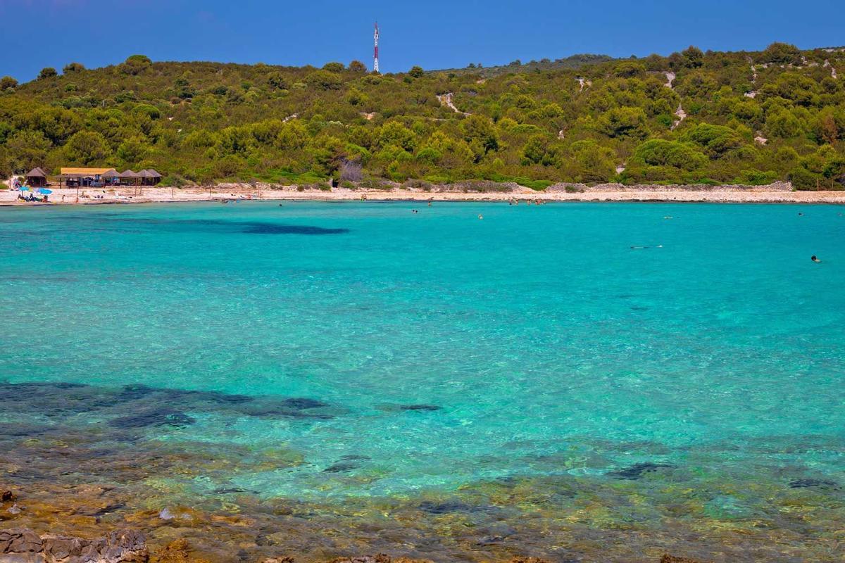 Playa de Sakarun, Croacia