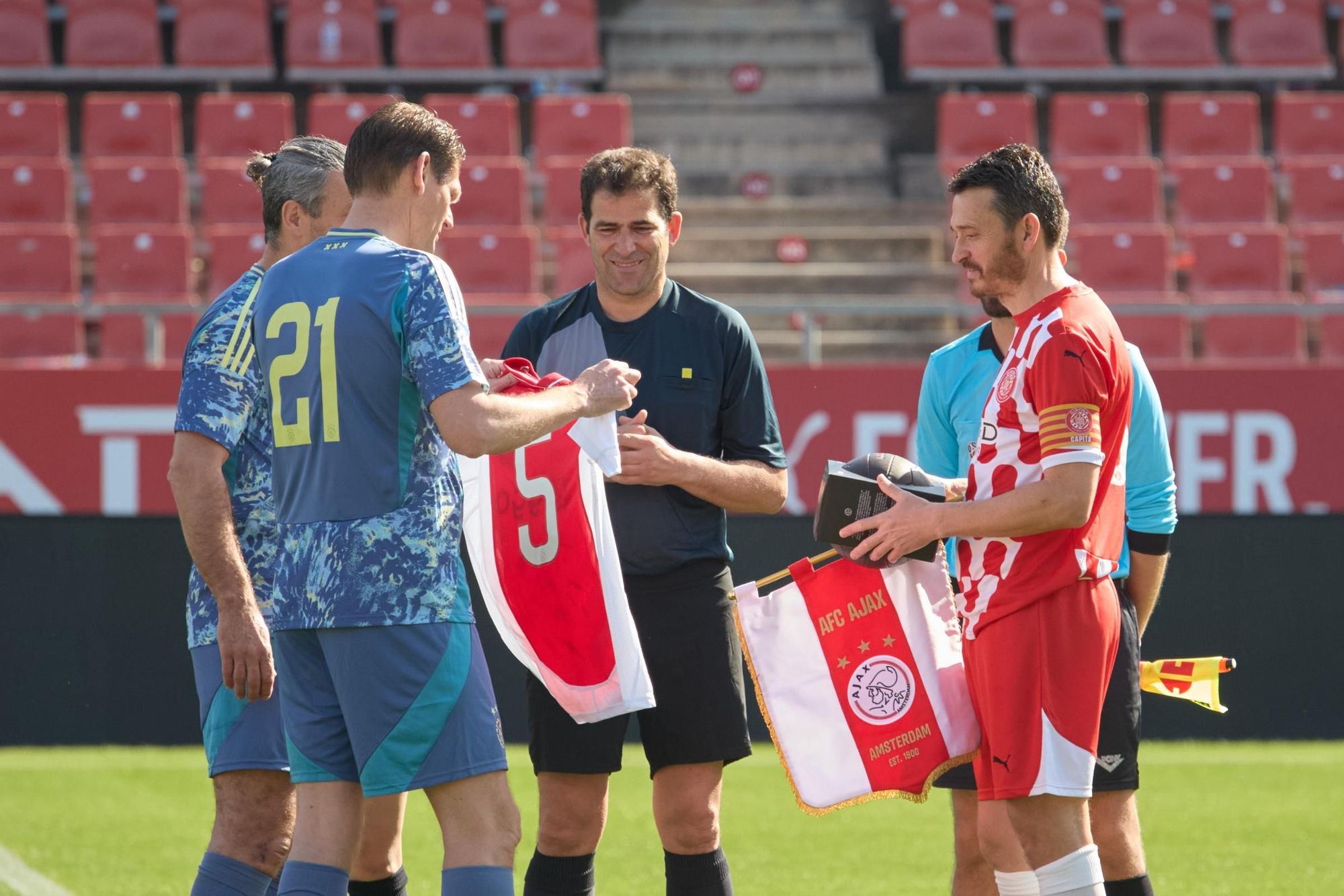 Les fotos del Girona Legends - Ajax Legends