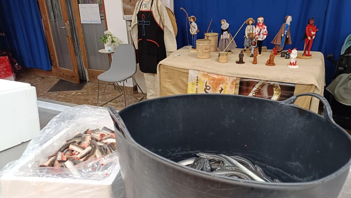 FOTOS | La pescadería de sa Pobla, Ca na Foc, sirve 1.700 kilos de anguilas