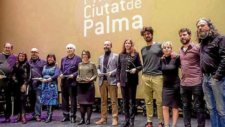 Un momento de la gala de los Ciutat de Palma 2016.